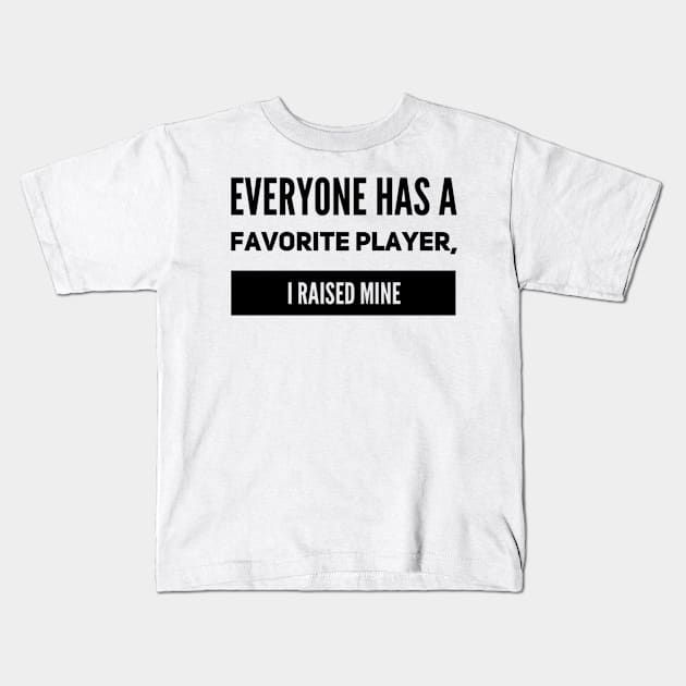 Produced My Favorite Player Kids T-Shirt by SoccerFam